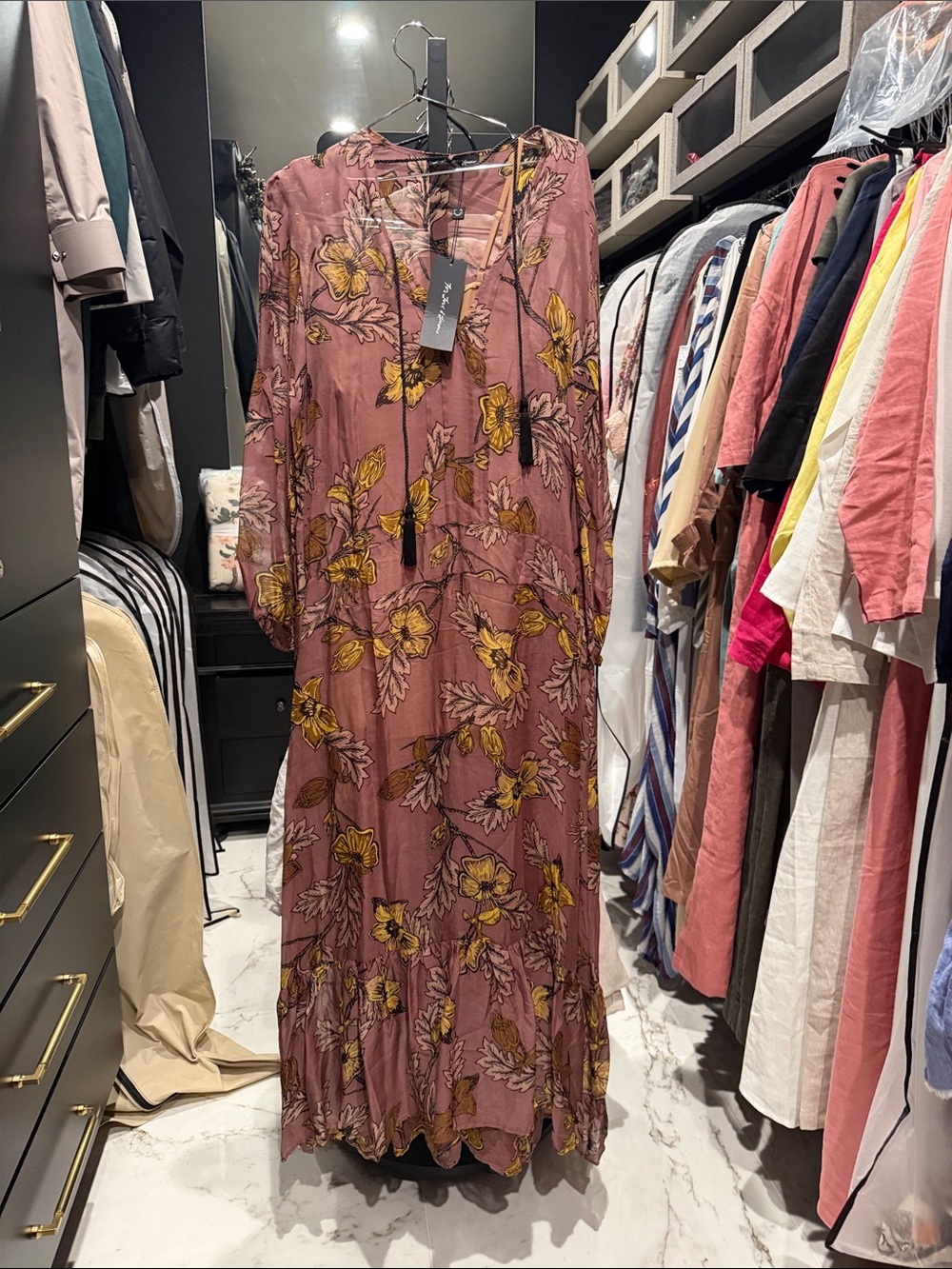 For Love and Lemons Maxi dress NWT